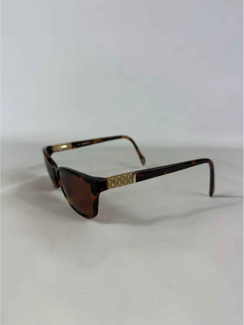 LAURA ASHLEY Sunglasses AVA Tortoise Gold Womens Cat Eye 53-16-140 FRAMES ONLY